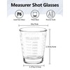 Shot Glasses Measuring Cup Set 6 Pack Espresso Shot Glasses