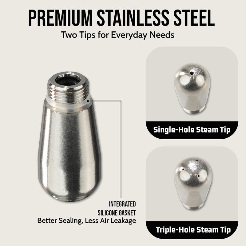 Upgrade Steam Wand Nozzle Spout Compatible with DeLonghi Emax,Epro,Eplus Coffee