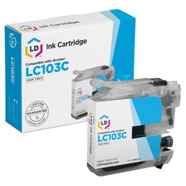 LD Compatible Ink Cartridge Replacement for Brother LC103 High Yield (Cyan, Magenta, Yellow, 3-Pack)