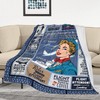 Mubpean Flight Attendant Gifts, Gifts for Flight Attendants Blanket 60"x50",