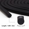 Trimold Backer Rod for Gaps and Joints, Black Rubber Caulk