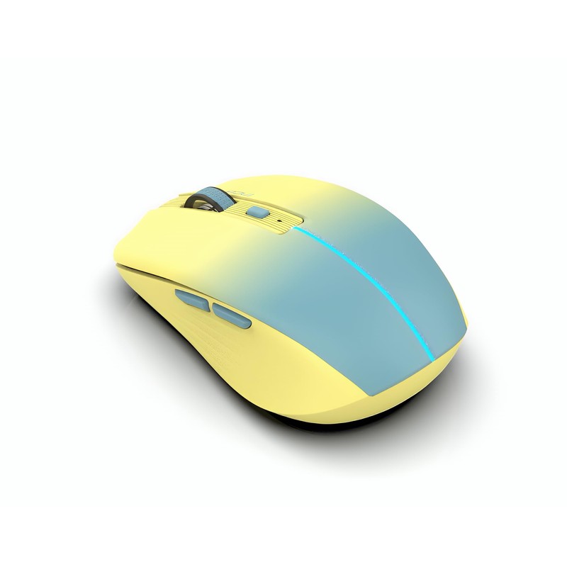Inca Mouse IWM-511RS 1600 DPI Wrls BT 6D Button Yellow