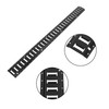 Silscvtt 4 PCS Powder Coated Black E Track Tie Down