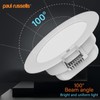 paul russells LED Ceiling Downlights, 4W Slim Recessed Bathroom Downlights,