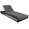 Brandsseller Protective Cover for Garden Lounger, Beach Lounger Cushion, Terry