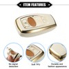 VekAuto Key Fob Cover Kit Compatible for Subaru Forester 2016-2018,