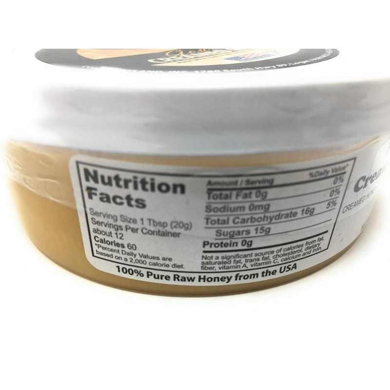 COX HONEYLAND Creamed Honey Tub Assorted, 12 OZ