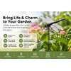 12-Piece Dragonfly Garden Clips for Plants and Yard Decor -