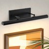 BELS Picture Lights for Wall Hardwired, 24" Black Wall Lights