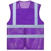 GOGO Reflective Safety Vest Accident Vest for Volunteers with Pockets