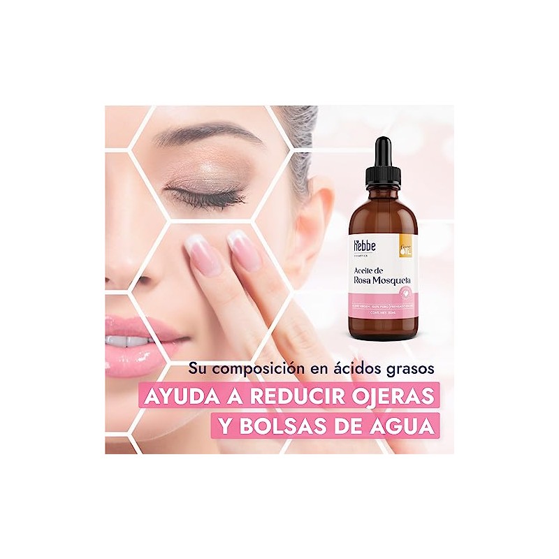 Hebbe - Kit Aceites Rosa Mosqueta Jojoba Karité