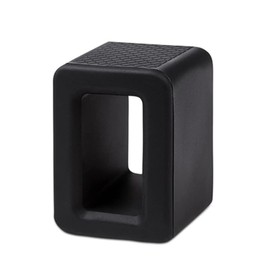 MuStone Schnalle Halter für Auto Sicherheitsgurt, Silikon Auto Sicherheitsgurt Schnalle Booster für einfachen Zugang zu Sicherheitsgurt (Schwarz)