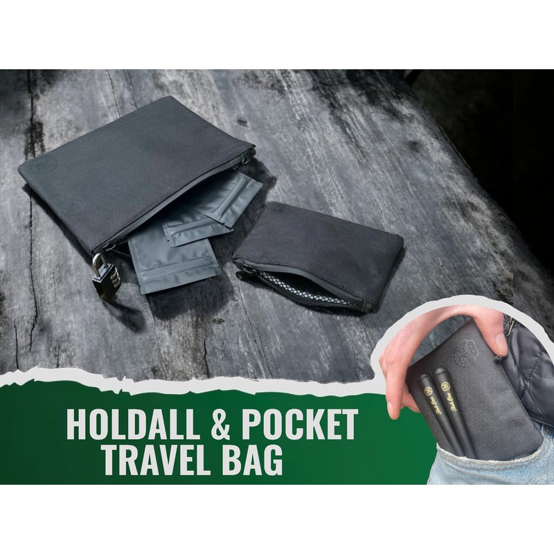 Stash Bros Smell Proof Bag - Mini & Large Smell