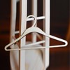 6Pcs Durable Wooden Dolls Hangers Cute Dolls Accessory Natural Wood