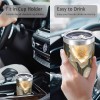 Elegant 20oz Double Silver Side Insulated Mug with Sweat-Proof Designcapacity: