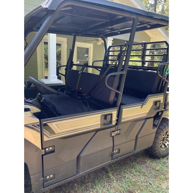 MOMIRAC 2 Set UTV Front & Rear Seat Covers For