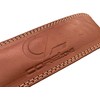 COREZONE Genuine Leather 4" Weight Lifting Belt for Men and