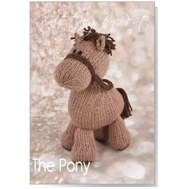 Knitting by Post Knitting Pattern Leaflet for The Pony Animal Soft Toy A5 Leaflet