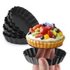 Gutsdoor Mini Tart Pan 4 Inch with Removable Bottom Quiche