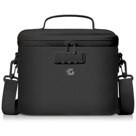 GLORIEROO Lockable Lunch Box Bag Women Girls - Insulated Waterproof Leakproof Lightweight Reusable Cooler with Combination Lock for Work - Back to School Teacher Mothers Day Christmas Birthday Gifts