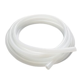 Tubo de silicona Hohitto, manguera flexible, 6 mm ID x 8 mm OD, longitud 5 metros, grosor de pared 1 mm, color translúcido, 1 unidad