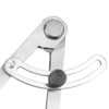 Akozon Leather Compass 200 mm Wing Leather Divider Rotating Tool