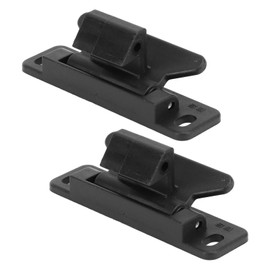 2 Sets RV Drawer Latch - Oxidation Resistant, Sturdy Lock for Trailers, Campervans, Boats, and Cabinets - Enhanced Safety Locking Solution (Black)