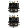 QWORK Solenoid Relay, 12V 250A Winch Relay Solenoid Replacement Contactor