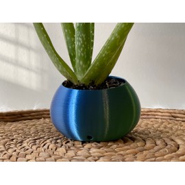 *SHINY* Oddish Planter Flower Pot - Cute Gifts for Gamers and Fans ONESHOT3D (Large)