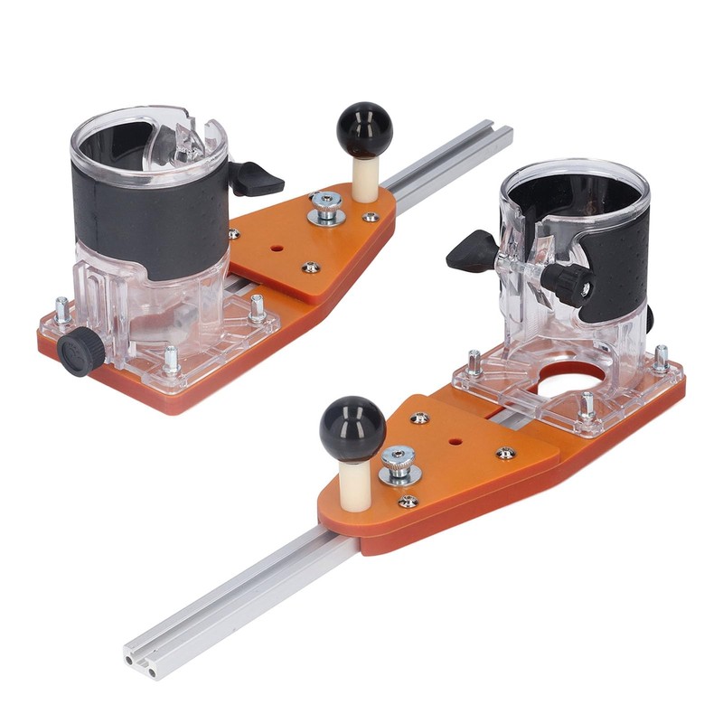 Saw Plate Guide System Kit, Suitable for Plate 12-40mm, Slotting,