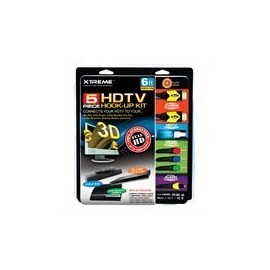 Xtreme Cables 5 Piece HDTV 1.4 Hook-Up Kit