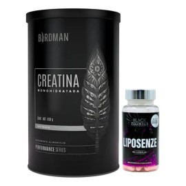Kit Creatina Micronizada 450g Birdman + Quemador Lipoenzimas