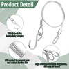 Kingdder 4 Pcs 18" Hanging Cables Chain with S Hook