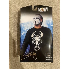 Jazwares AEW SHOP EXCLUSIVE STING CHASE 1/3000 JAZWARES WRESTLING ACTION FIGURe In Hand