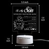 Buioata Son Gifts, Night Light-Gifts for Son, Son Christmas Gifts,