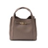 VITAFELICE inb-10031p Women's 3 Space 2-Way Handbag, brown (mocha)