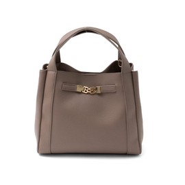 VITAFELICE inb-10031p Women's 3 Space 2-Way Handbag, brown (mocha)