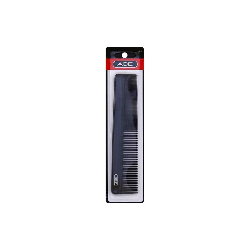 Goody Ace Dressing Comb, Black, 7.5 Inch
