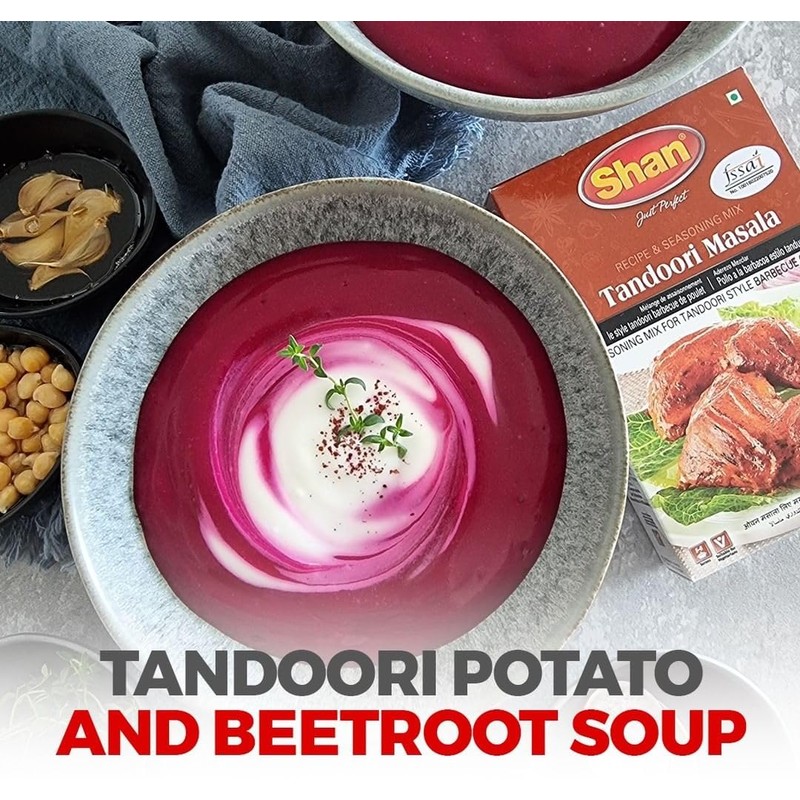 Shan - Tandoori Masala Seasoning Mix (50g) - Spice Packets