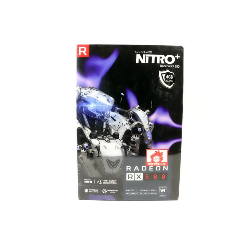 Sapphire Nitro + Radeon RX 580 4GB GDDR5 Graphics Card
