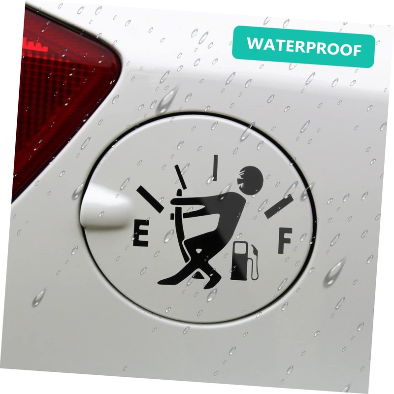 Mobestech 5sets Car Stickers Adorable Tank Decals Easy Application for