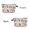 MoCaliduccious Cartoon Penguin Makeup Bag for Women Travel Cosmetic Organizer