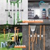 reliahom 2 Pack Broom Holder Mop Hanger Wall Mount Metal