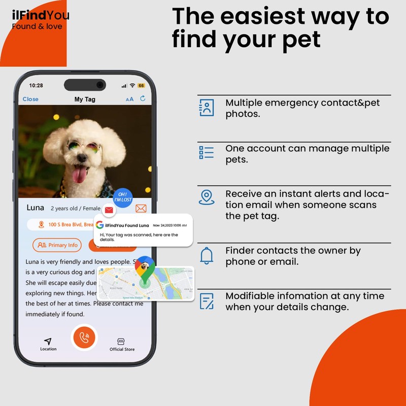 ilFindYou Reflective Dog Collars for Medium Dogs Soft Nylon Camo