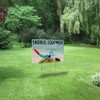 Fastasticdeals Weatherproof Yard Sign Snorkel Equipment Advertising Printing White Lawn