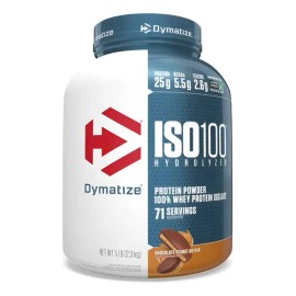 Proteina Iso 100 Dymatize Hidrolizada 5 Lbs Todos Los Sabore                                                                                          