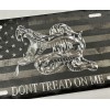 BLVD Engraved US Flag Gadsden DONT TREAD ON ME Car
