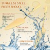 Teenyyou 7 Pcs Gold Pizza Pan Stand Set, Pizza Pans,