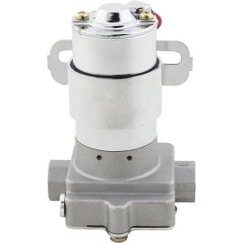 Speedway Motors Universal Two-Valve Electric Fuel Pump, 130 GPH, 14 PSI, 3/8 Inch NPT Female