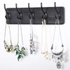 WEBI Coat Rack Wall Mounted,Wood Coat Hooks Wall Mounted,16’’ Hole
